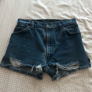 LEVI’S Vintage Blue Jean Shorts